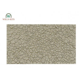 SSMP210 Wills Building Pack Crazy Paving (4 sheets 130x75mm 5" x 3") 
