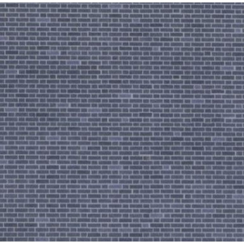 M0053 Metcalfe OO Gauge / 1:76 Engineers Blue Brick sheets (MOO53)